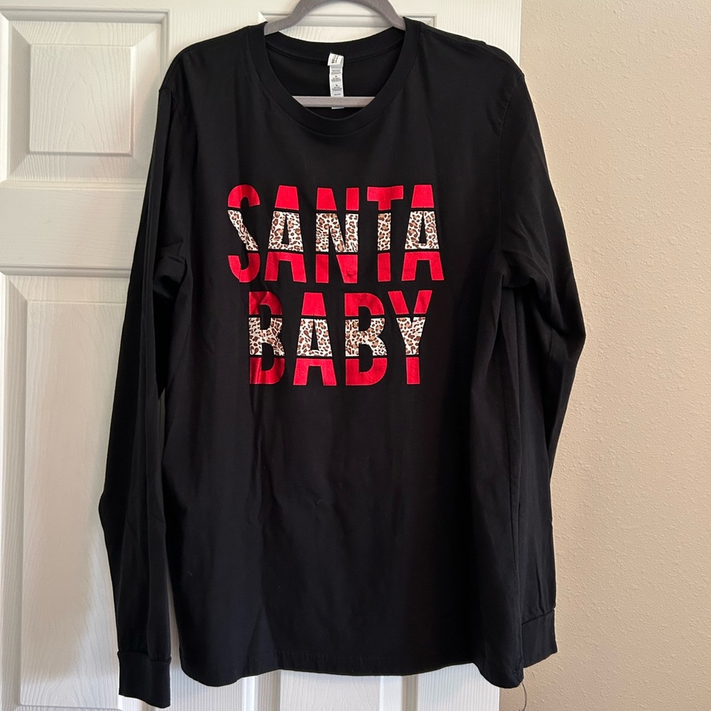 Long sleeve ladies Christmas shirt XL